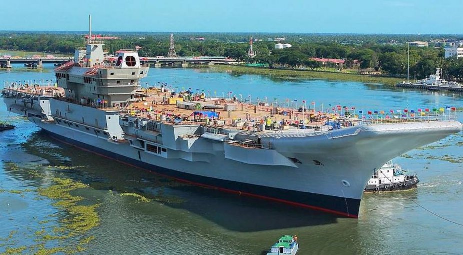 Delivery date of Indian Navy Aircraft Carrier INS Vikrant once again delayed – Indian Defence Research Wing