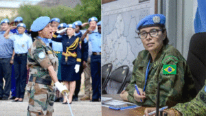 Indian Army Major Suman Gawani, Brazilian Navy officer share UN military gender award for women peacekeepers – Indian Defence Research Wing