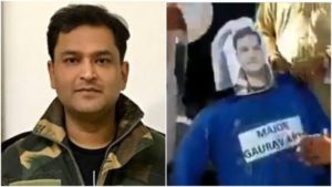 Pakistanis triggered by Major Gaurav Arya’s Balochistan comment stage protest, ‘hang’ his effigy – Indian Defence Research Wing