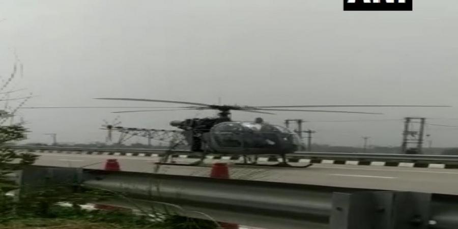 IAF chopper makes emergency landing on Haryana expressway, all personnel safe – Indian Defence Research Wing