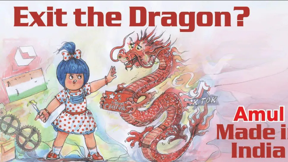 Twitter deactivates Amul account over ‘exit the dragon’ post, restores later – Indian Defence Research Wing