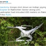 Pakistan Army Claims Shooting Down Indian ‘Spying Quadcopter’ along LoC – Indian Defence Research Wing