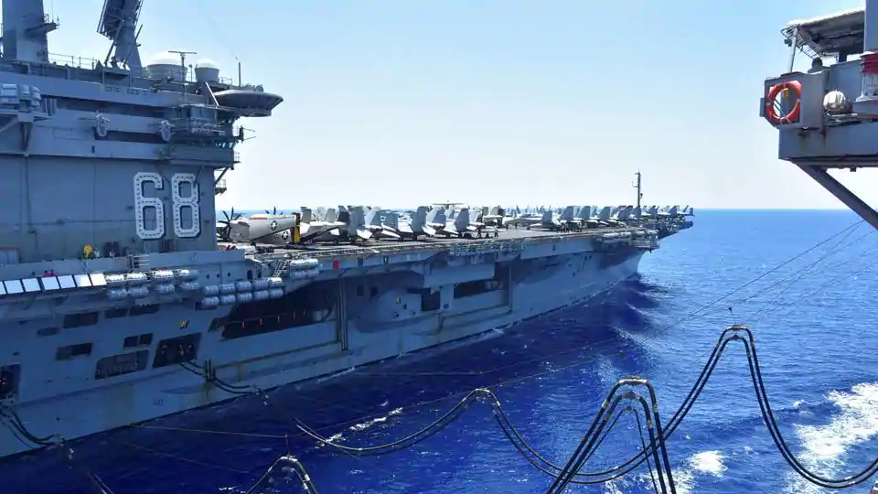 Supercarrier Nimitz to conduct basic exercise with Indian Navy en route to Middle East – Indian Defence Research Wing