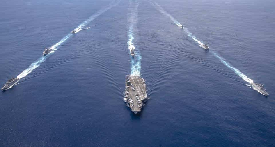 Twin naval exercises with US supercarriers signal QUAD has arrived – Indian Defence Research Wing