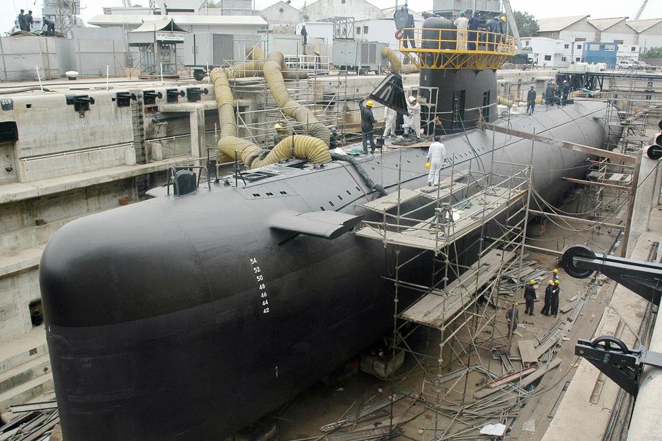 The Pakistani Navy Agosta-90B class submarine is fitted with AIP