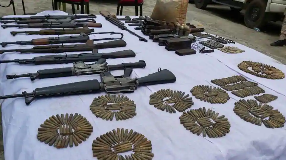 Ahead of I-Day, large cache of arms and ammunition recovered in Assam – Indian Defence Research Wing