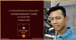 BMP falls on Captain Deeksha Thapa, officer succumbs to his injuries on the spot in Galwan – Indian Defence Research Wing