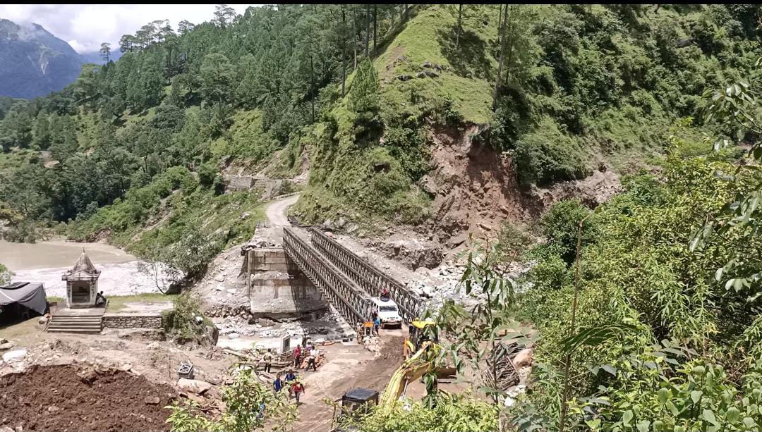 Border Roads Organisation restores a major strategic bridge in Uttarakhand bordering China – Indian Defence Research Wing