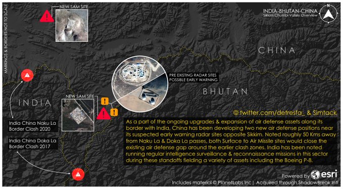 China building missile sites near Doklam, Naku La ‘clash zones’, satellite images show – Indian Defence Research Wing