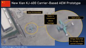 First Image Of China’s New Carrier-Based AEW Plane – Indian Defence Research Wing