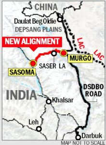 India revives caravan track to reach sensitive Ladakh areas Alternative to key DSDBO road – Indian Defence Research Wing