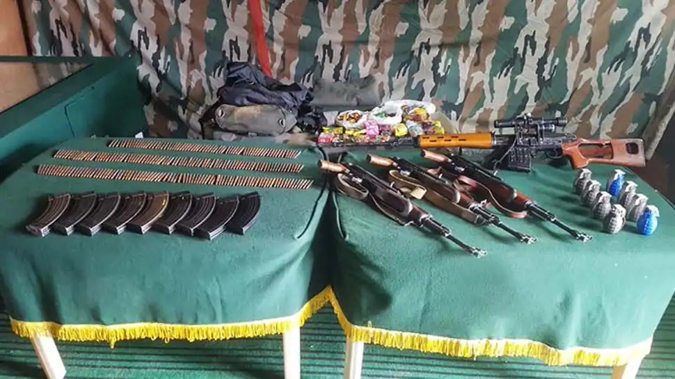 Indian Army intercepts terrorists along LoC infiltrating in Jammu and Kashmir, recover weapons and warlike stores – Indian Defence Research Wing