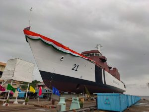 Indian Coast Guard Offshore Patrol Vessel ‘Sarthak’ launched – Indian Defence Research Wing