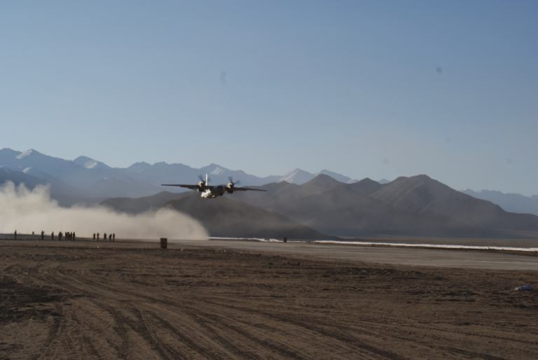 At Nyoma, how the IAF turned a sandy surface into a smooth landing ground for its An-32 – Indian Defence Research Wing