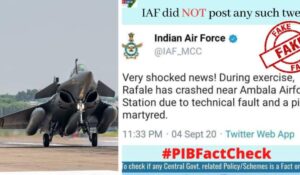 Boys Played Well, Poor Pakistani English gives away Hoax about Rafale crash in India – Indian Defence Research Wing