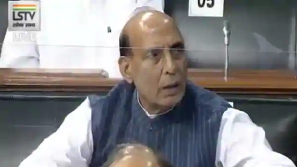 Rajnath in LS – Indian Defence Research Wing