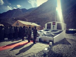 Indian Army builds memorial near Daulat Beg Oldi for our 20 martyrs of Galwan Valley clash – Indian Defence Research Wing