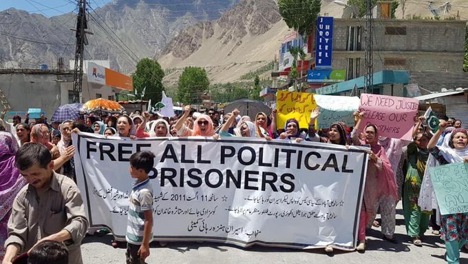 Protesters demand release of political prisoners – Indian Defence Research Wing