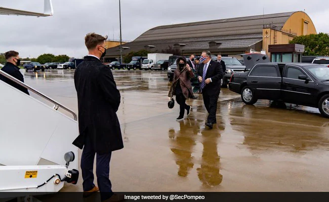 “Wheels Up,” Says Mike Pompeo As He Leaves For India For 2+2 Talks – Indian Defence Research Wing