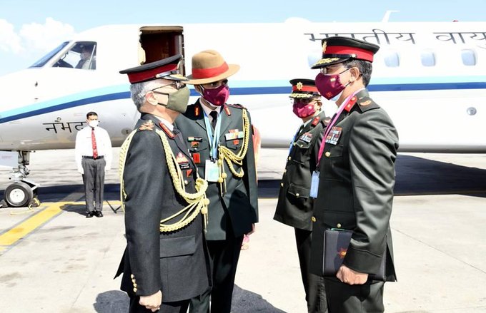 Army Chief General Narwane, who arrived in Nepal on a three-day visit, will also meet PM Oli – Indian Defence Research Wing