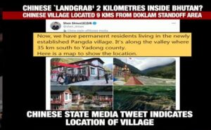 China Sets Up Village Within Bhutan, 9 Km From Doklam Face-Off Site – Indian Defence Research Wing
