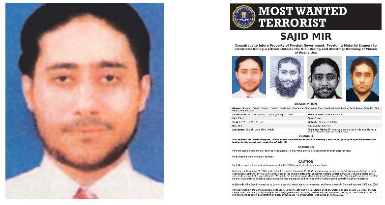 Sajid Mir alias ‘Uncle Bill’ – FBI’s most wanted terrorist and the man behind 26/11 – Indian Defence Research Wing
