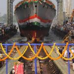 Stealth frigate INS Dunagiri set for launch into Hooghly - Broadsword by Ajai Shukla