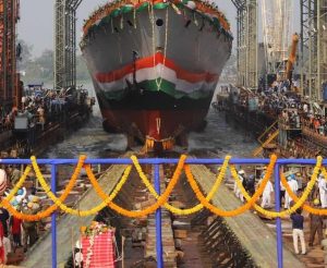Stealth frigate INS Dunagiri set for launch into Hooghly - Broadsword by Ajai Shukla