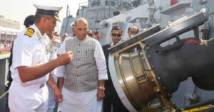Rajnath Singh commissions warship INS Imphal in Mumbai - Broadsword by Ajai Shukla
