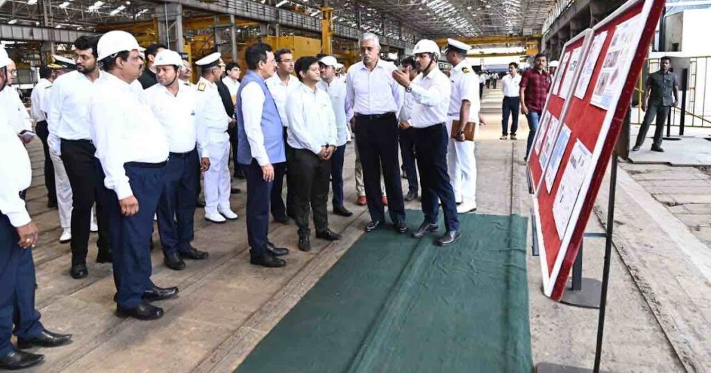 Construction of five fleet support ships for the Indian Navy begins at Hindustan Shipyard - Broadsword by Ajai Shukla